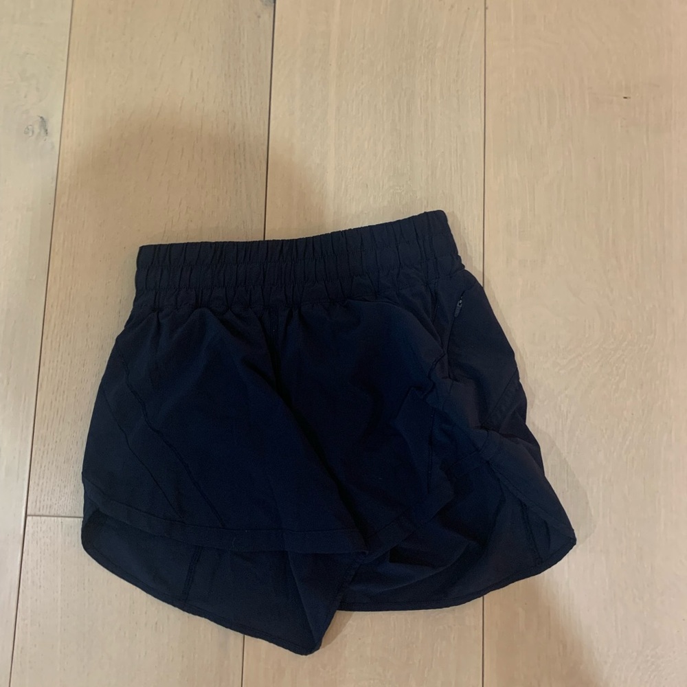 Navy Track That Shorts lululemon athletica